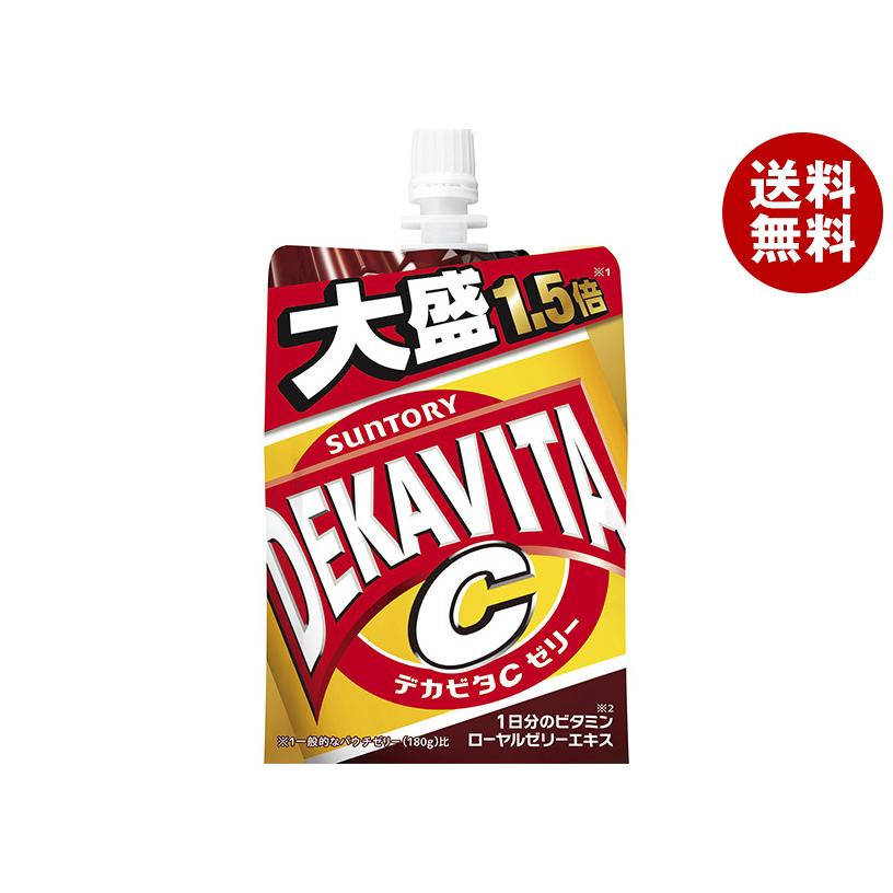 デカビタC サントリー ゼリー(6個パック) 270gパウチ×30(6×5)本入