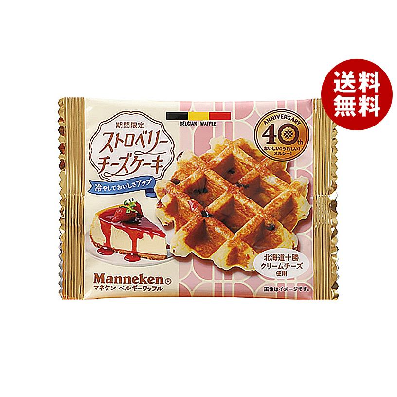 ローゼン マネケン ストロベリーチーズケーキ ワッフル 1個×12(6×2)個