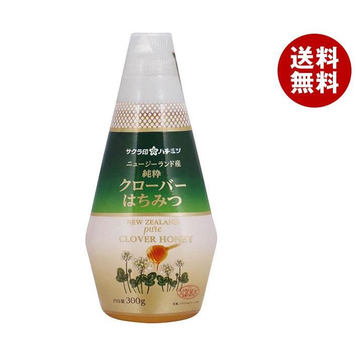 サクラ印 加藤美蜂園 ニュージーランド産 クローバーはちみつ 300g×12