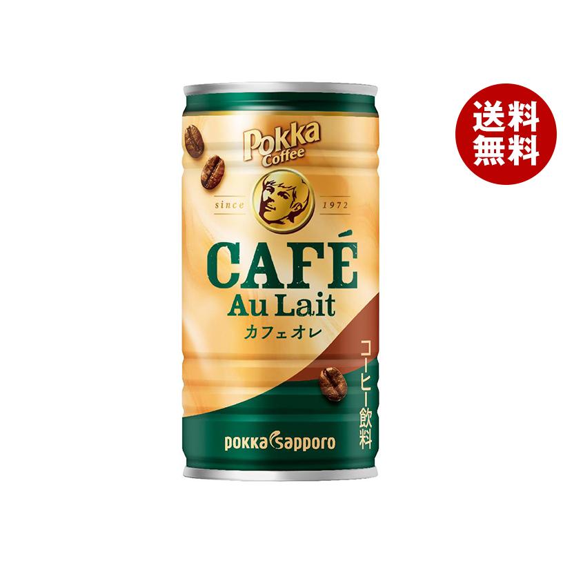 pokka sapporo（ポッカサッポロ） ポッカコーヒー カフェオレ 190g缶