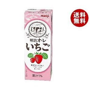 送料無料 明治 オ レ いちご 0ml紙パック 24本入 Misonoya Paypayモール店 通販 Paypayモール