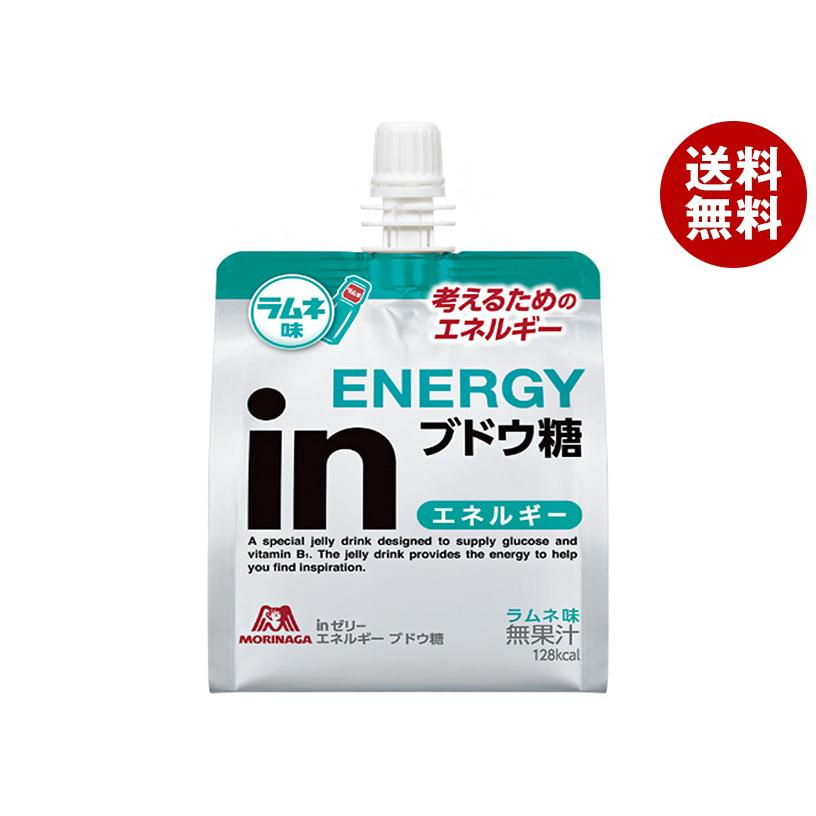 森永製菓 inゼリー エネルギー ブドウ糖 180gパウチ×30本入｜ 送料無料