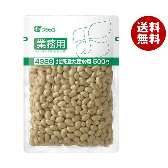 フジッコ 業務用 北海道大豆 水煮 500g×10袋入｜ 送料無料 一般食品 まめ 大豆｜misonoya