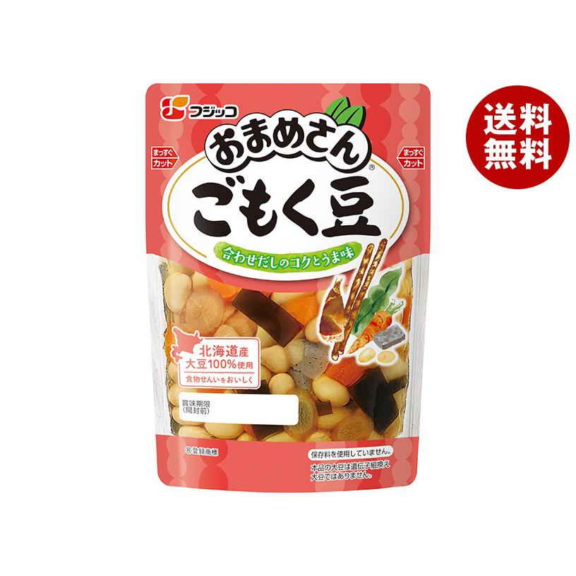 フジッコ おまめさん ごもく豆 155g×10袋入×(2ケース)｜ 送料無料