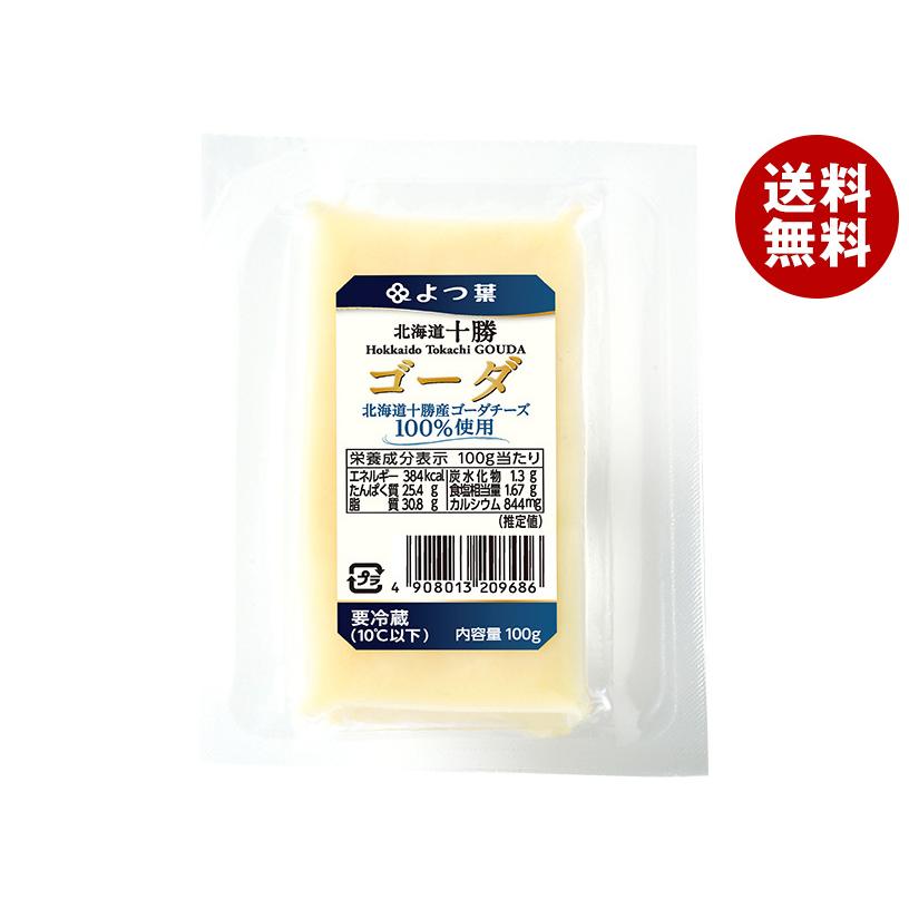 よつ葉乳業 よつ葉 北海道十勝 ゴーダ 100g×10個入×(2ケース) メーカー 問屋直送 チルド 冷蔵品｜ 送料無料 チーズ 乳製品 北海道 よつ葉 よつ葉乳業 よつ葉 北海道十勝 ゴーダ 100g×10個入×(2ケース) メーカー