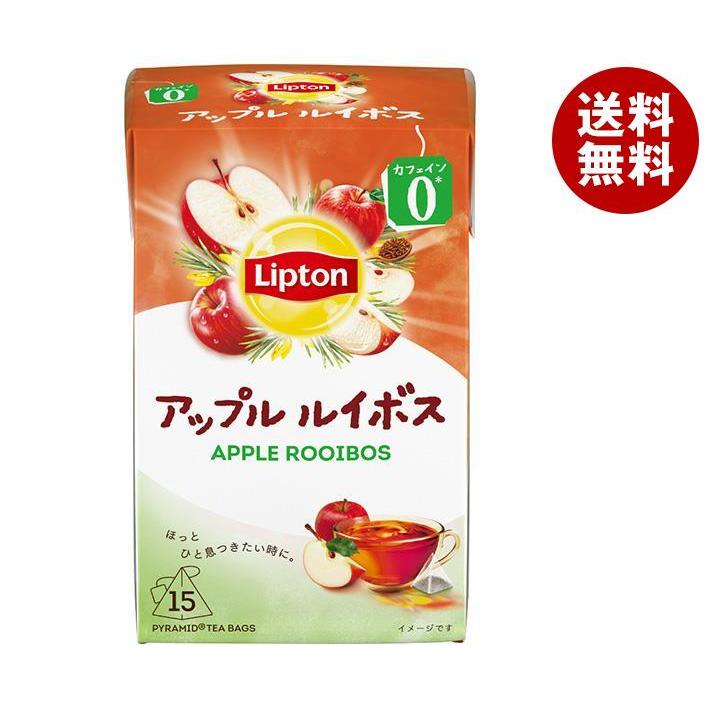 Lipton（リプトン） アップルルイボス ティーバッグ 15袋×6箱入｜ 送料