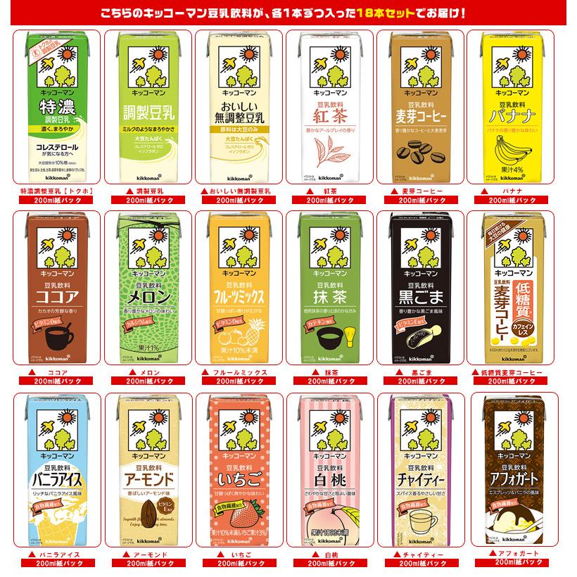 キッコーマン豆乳 キッコーマン いろいろなキッコーマン豆乳飲料飲んで
