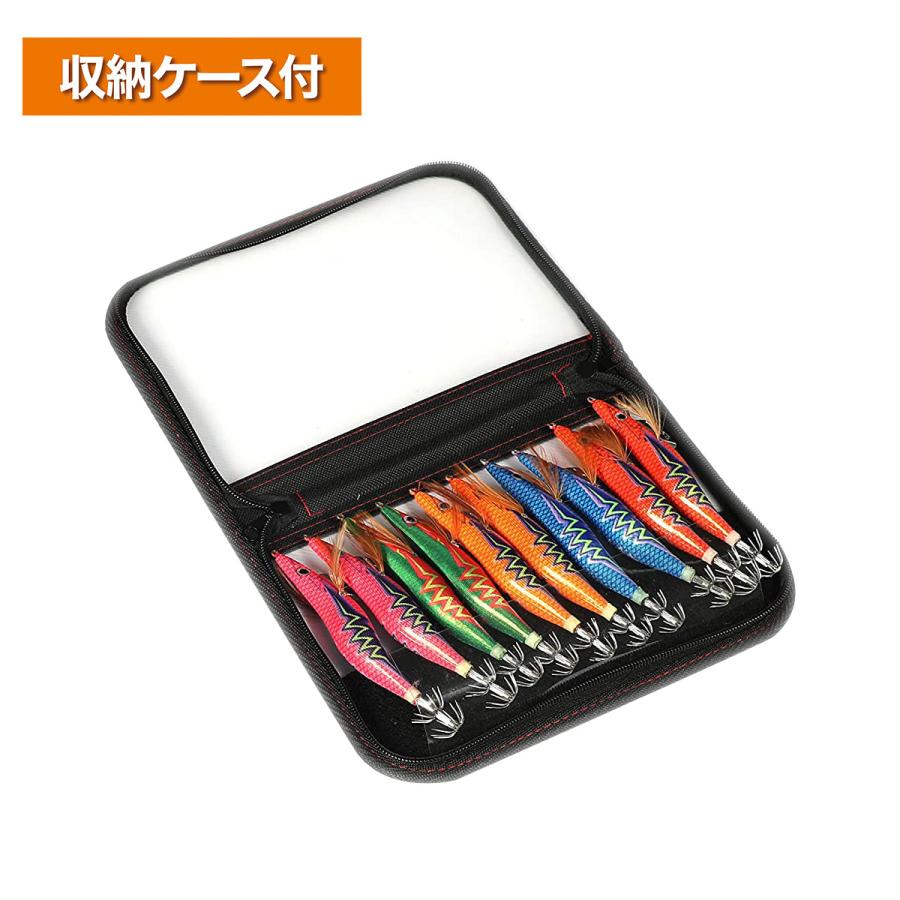 エギ 10本セット 餌木 2.5号 3号 3.5号 イカ釣り ルアー ケース付 夜光針 釣り 釣具 初心者 タコ釣り : ad-u001 : みそらと工房 - 通販 - Yahoo!ショッピング エギ 10本セット 餌木 2.5号 3号 3.5号 イカ釣り ルアー ケース付 夜光針 釣り 釣具 初心者 タコ釣り : ad-u001 : みそらと工房 - 通販 - Yahoo!ショッピング