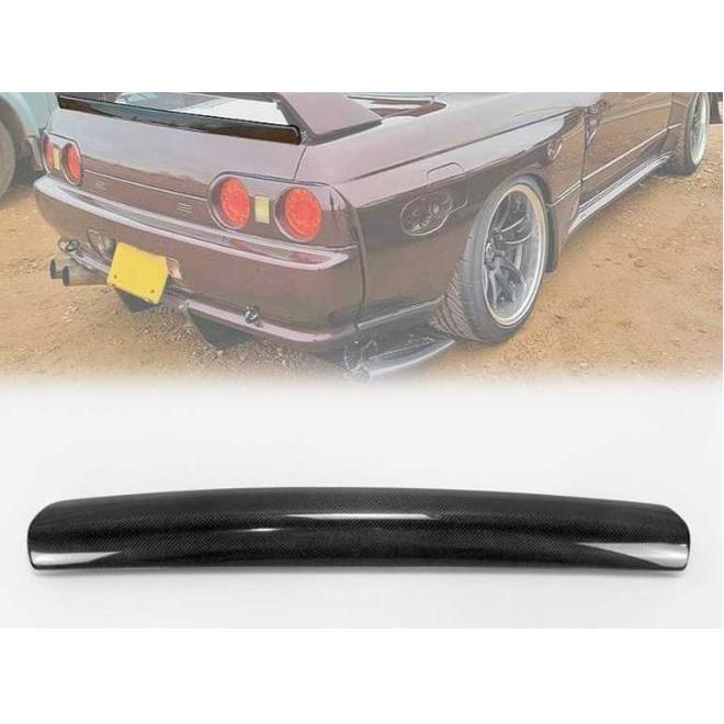 スカイライン GTR R32 リアスポイラー フラップ カーボンファイバー 