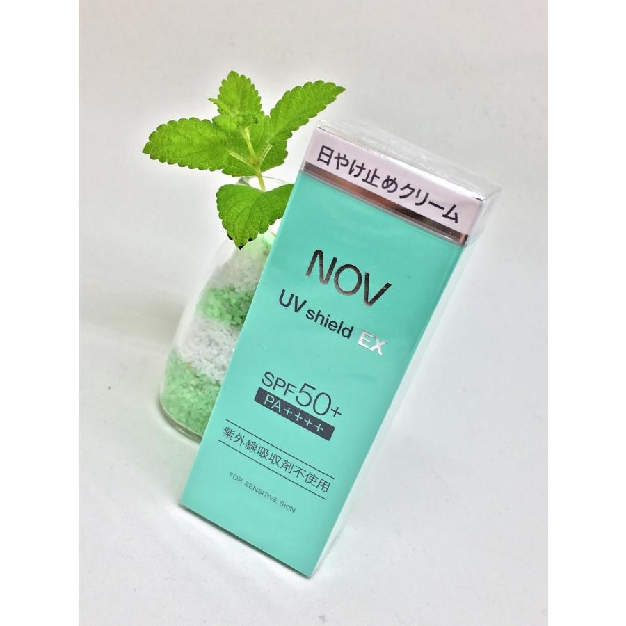 NOV ノブ 日焼け止め ノブUVシールドEX SPF50+ PA++++ 30g NOV ノブ 日焼け止め ノブUVシールドEX SPF50+ PA++++ 30g