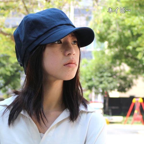 大きいサイズ 深め キャスケット 帽子 メンズ レディース コットン