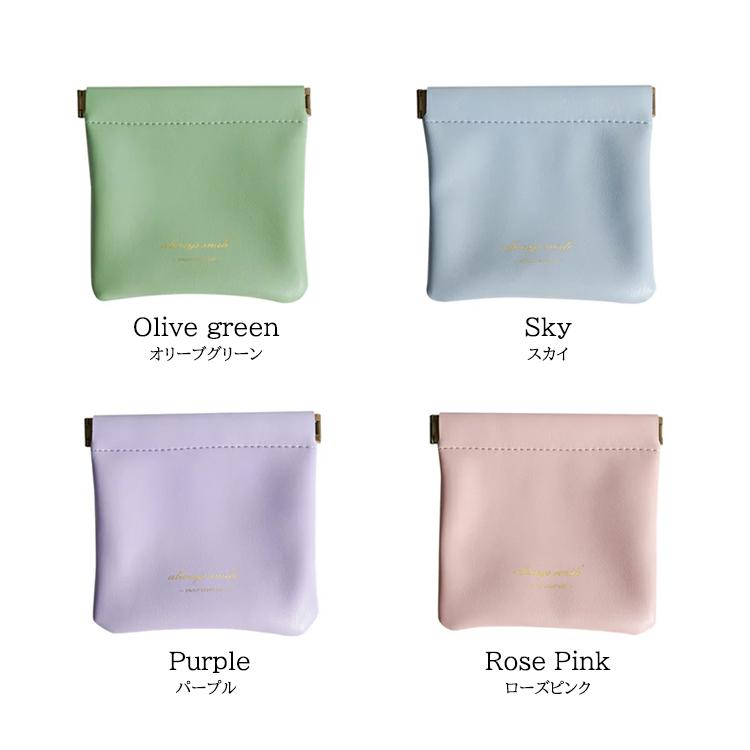 ポーチ イヤホンポーチ ミニポーチ 小銭入れ シンプル レザーポーチ