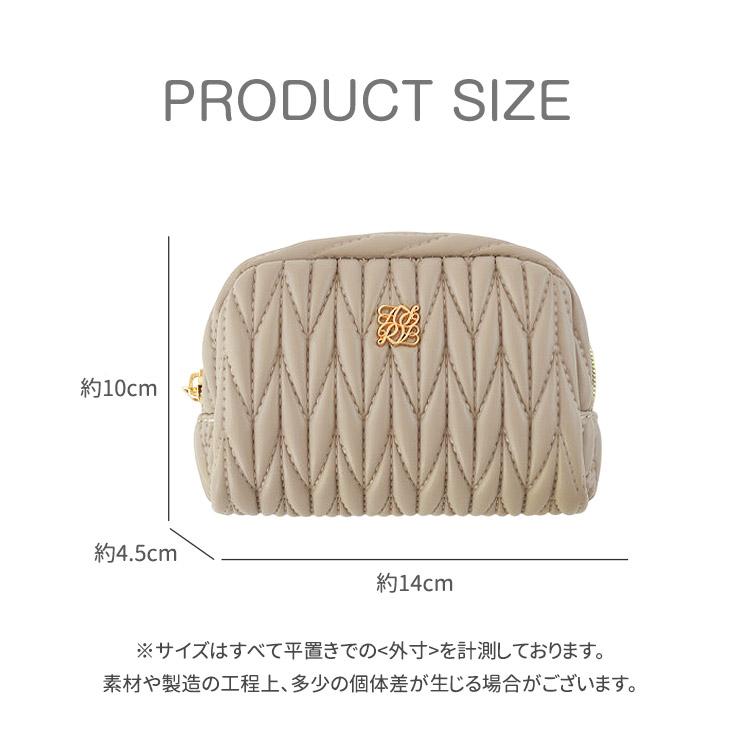 キルティングポーチ レディースミニポーチ マルチポーチ コスメポーチ