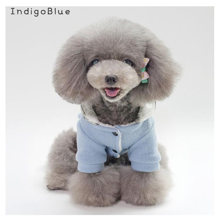 犬服 秋冬 犬用パーカー ペット服 フード付き ドッグウェア 犬用コート