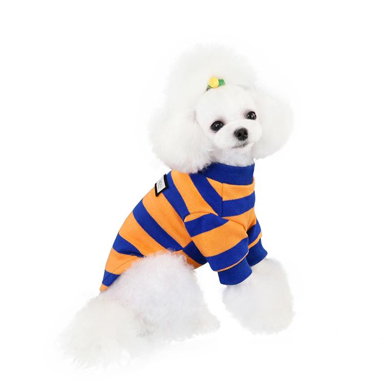 服 ストライプ ニット 犬の服 ニットTシャツ つなぎ ドッグウェア
