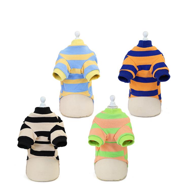服 ストライプ ニット 犬の服 ニットTシャツ つなぎ ドッグウェア