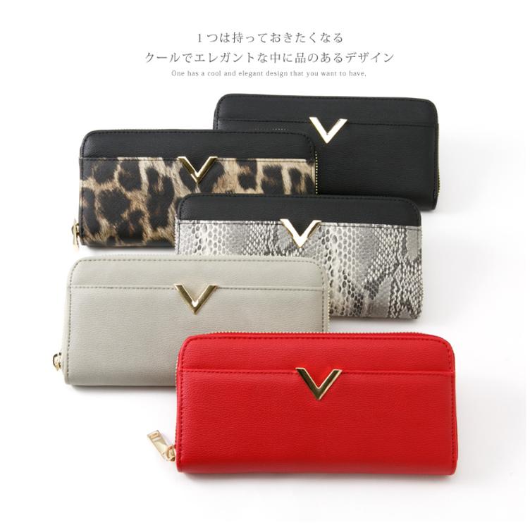 財布 レディース 長財布 人気 大容量 ファスナー ラウンドファスナー