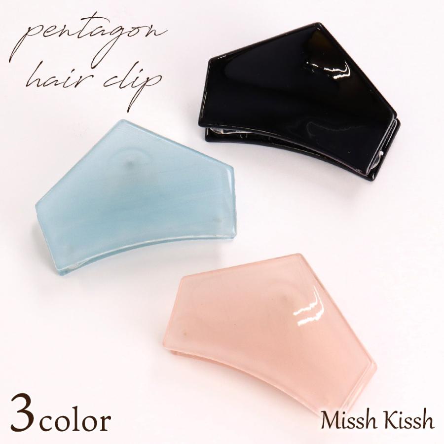MisshKissh ヘアアクセサリー ヘアアクセ ヘアクリップ バンスクリップ  