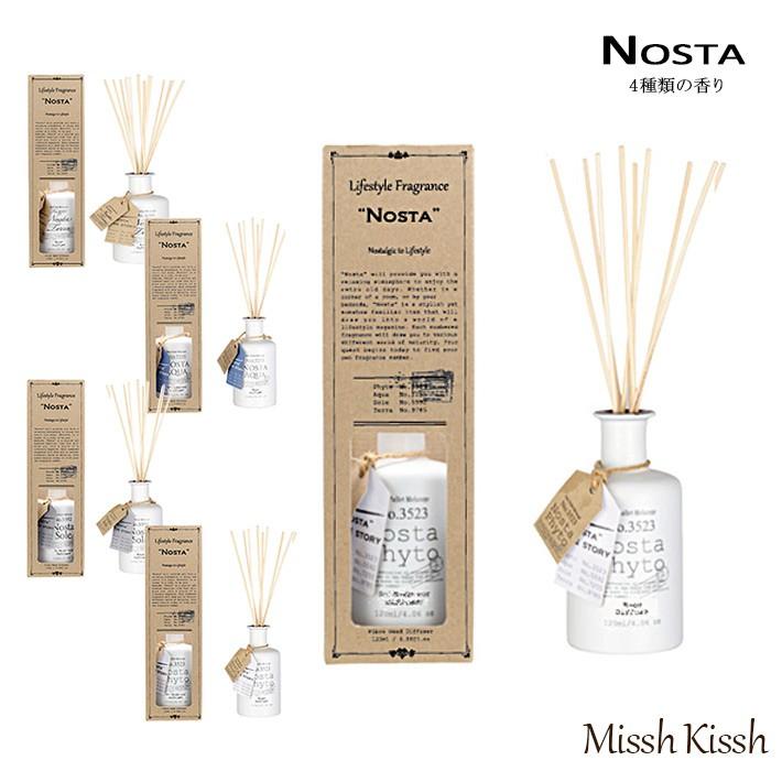 母の日 ディフューザー インテリア Nosta ノスタ Reed Diffuser リードディフューザー 玄関 造プレゼント ギフト 父の日 優良配送｜missh-kissh