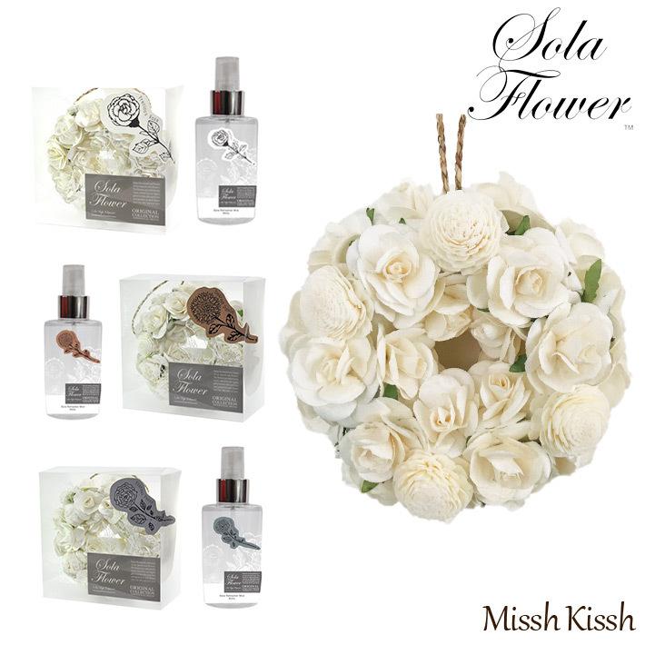 以上節約 リース 花 ソラフラワーリース アロマオイルセット ソラフラワー Solaflowerインテリア 装飾 玄関 ギフト プレゼント 母の日 優良配送