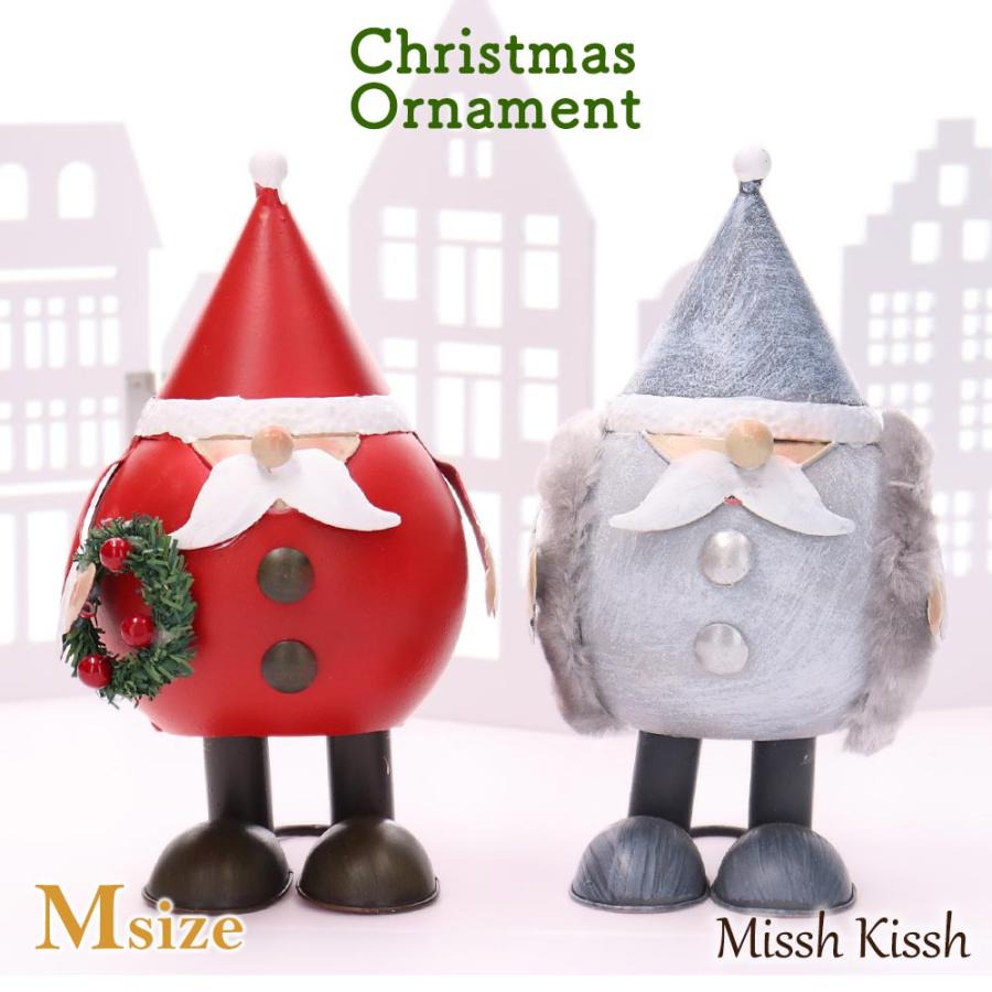 クリスマス 飾り インテリア ロボットサンタ 大きめ Mサイズ 揺れる