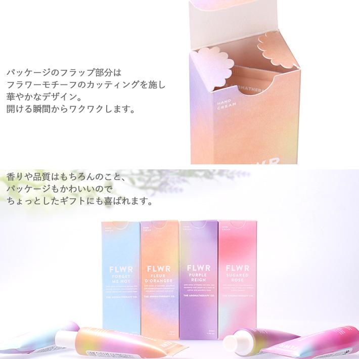 ハンドクリーム FLWR THE AROMA THERAPY CO. アロマセラピーカンパニー