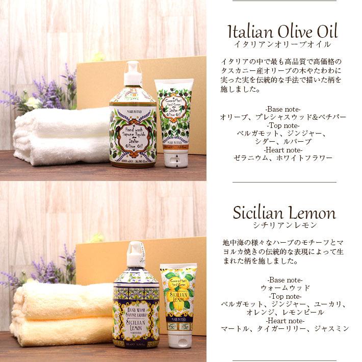 ギフトセット ハンドソープ ハンドクリーム マヨルカ 白雲フェイス