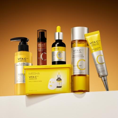 MISSHA（ミシャ） MISSHA公式 ビタシープラス 泡マスク洗顔 140ml 韓国