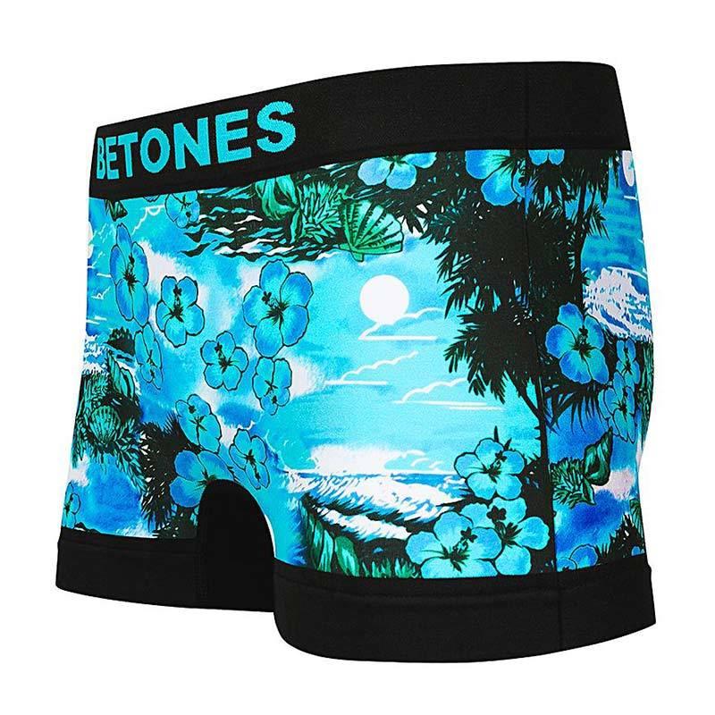 Betones Kailani ボクサーパンツ 海 花 アロハ ハワイ デザイン アンダーウェア パンツ メンズ下着 誕生日 ブランド 人気 プレゼント 父の日 ギフト Betones Kailani ミッションベイ 通販 Yahoo ショッピング