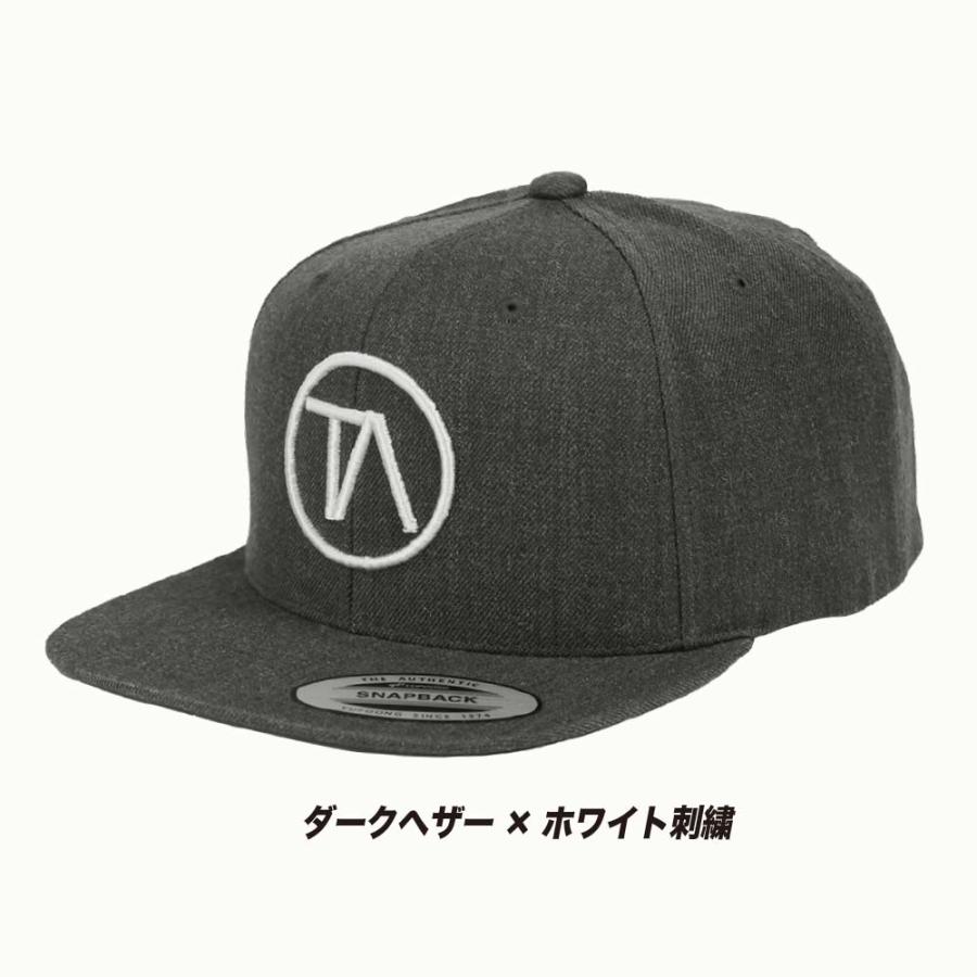 サーフブランド フラットバイザー ひらつば スナップバック