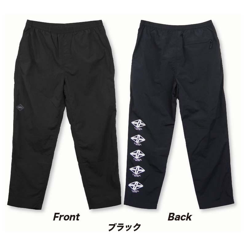サーフブランド ナイロンパンツ ワイドパンツ ウエストゴム イージー