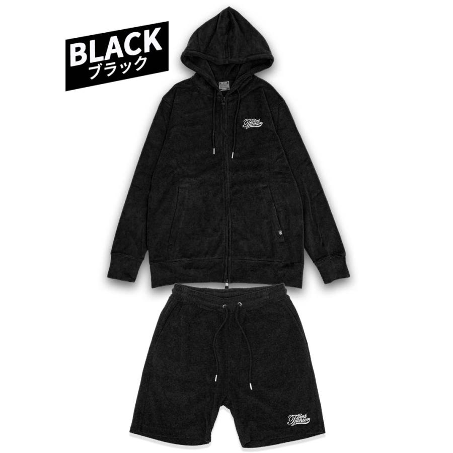 セットアップメンズ パーカー＆ショートパンツ 上下セット ジップ