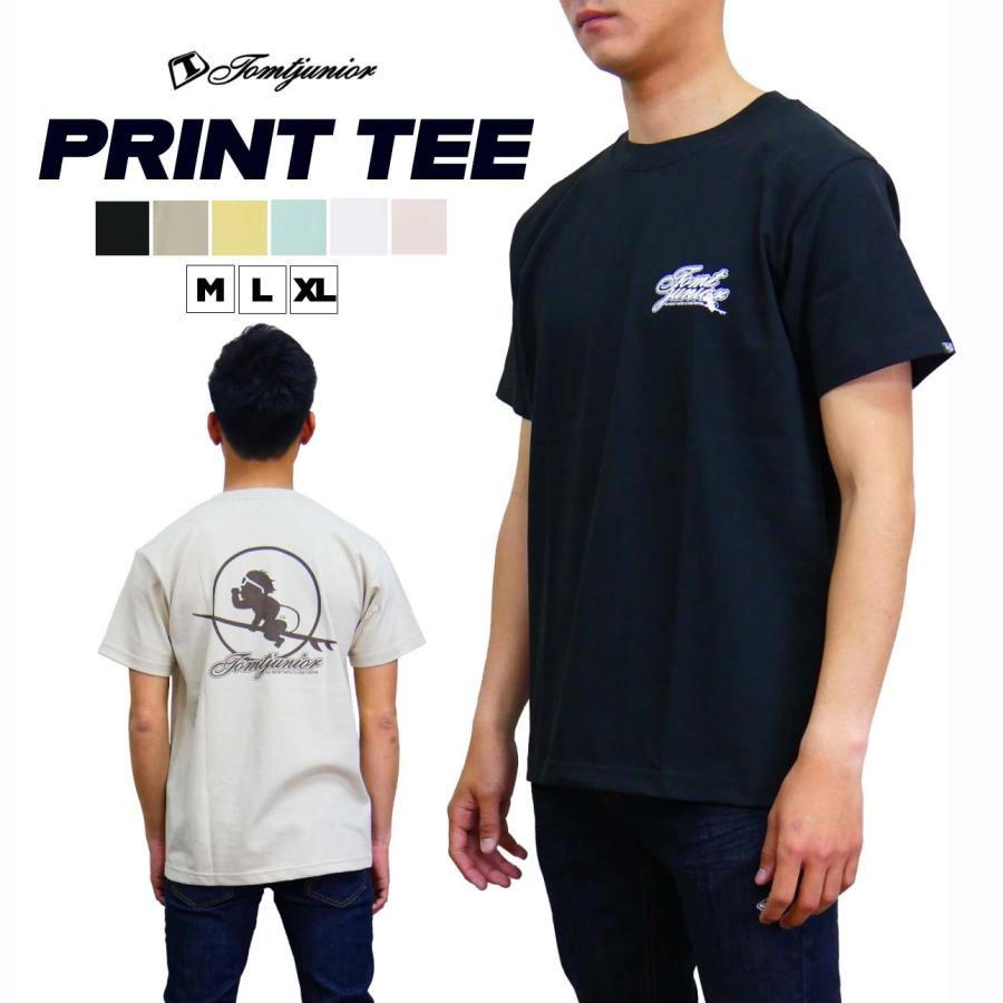 バックプリントTシャツ メンズ サーフブランド 半袖 大きいサイズ