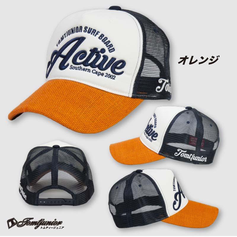 メッシュキャップ メンズ ヘンプ キャップ サーフブランド トムティー