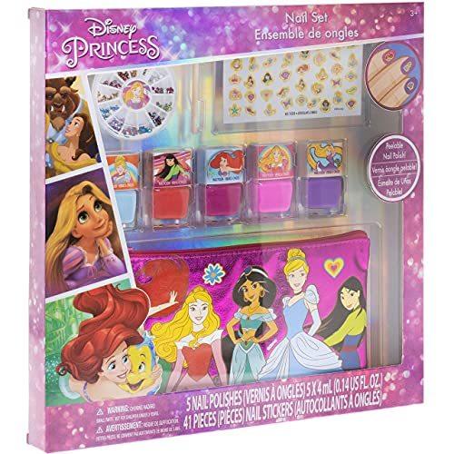 豪華で新しい ディズニープリンセス キッズ用ネ 箱入り はがせるマニキュア5本 ネイルアイテムが入るプリンセス柄のポーチ ネイルシール41個 ネイルストーン240個 その他おもちゃ Www Propac Ma