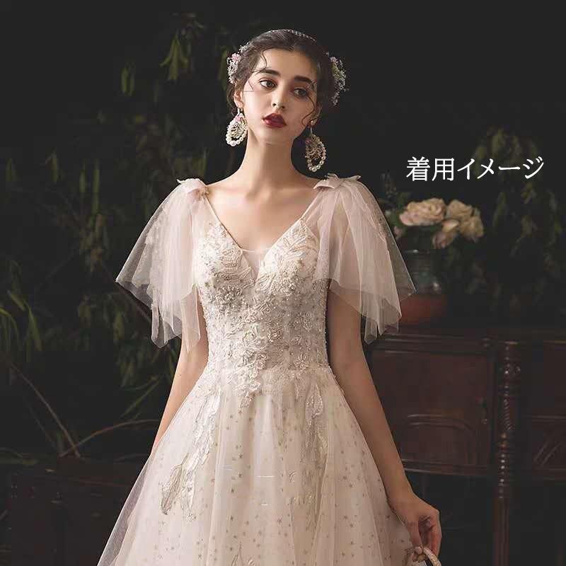 セミオーダー可能 ドレスアレンジ 取り外し袖 付け袖 フリル セミオーダー可能 ドレスアレンジ 取り外し袖 付け袖 フリル