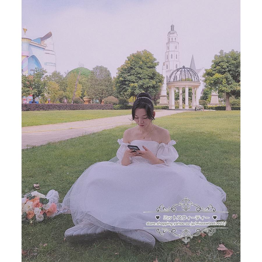 カラーオーダー可 取り外し袖 付け袖 パフスリーブ 結婚式 花嫁 カラーオーダー可 取り外し袖 付け袖 パフスリーブ 結婚式 花嫁