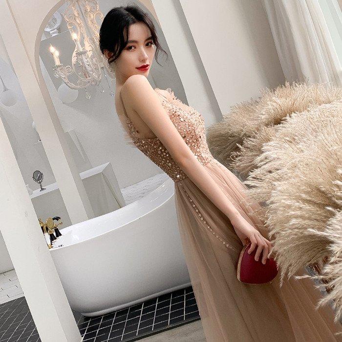 演奏会用ドレス ロングドレス カラードレス パーティードレス