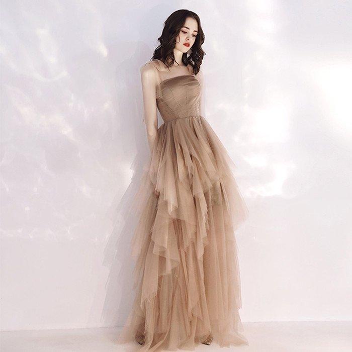 演奏会用ドレス ロングドレス カラードレス パーティードレス