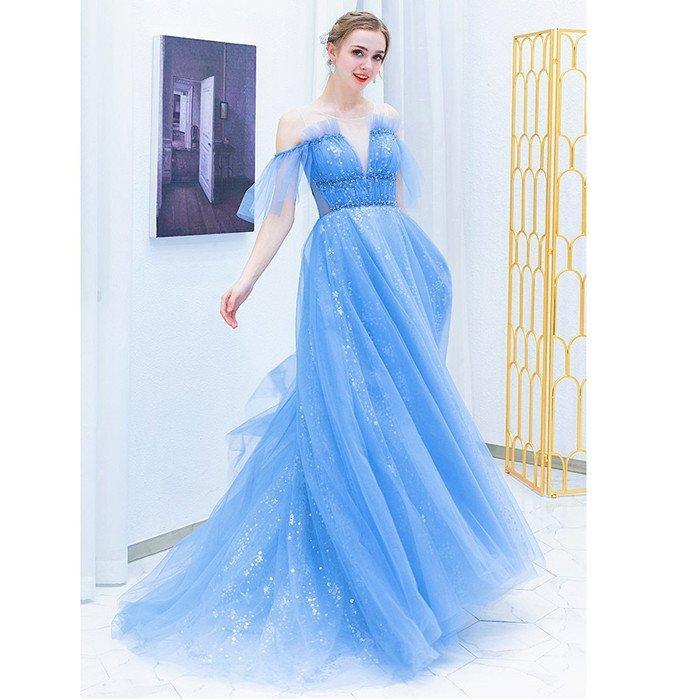 カラードレス 演奏会用ドレス パーティードレス ロングドレス