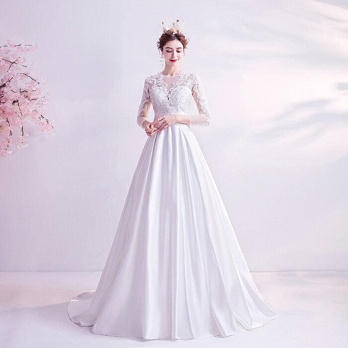 ウエディングドレス 結婚式 ウェディングドレス レース 花嫁 二次会
