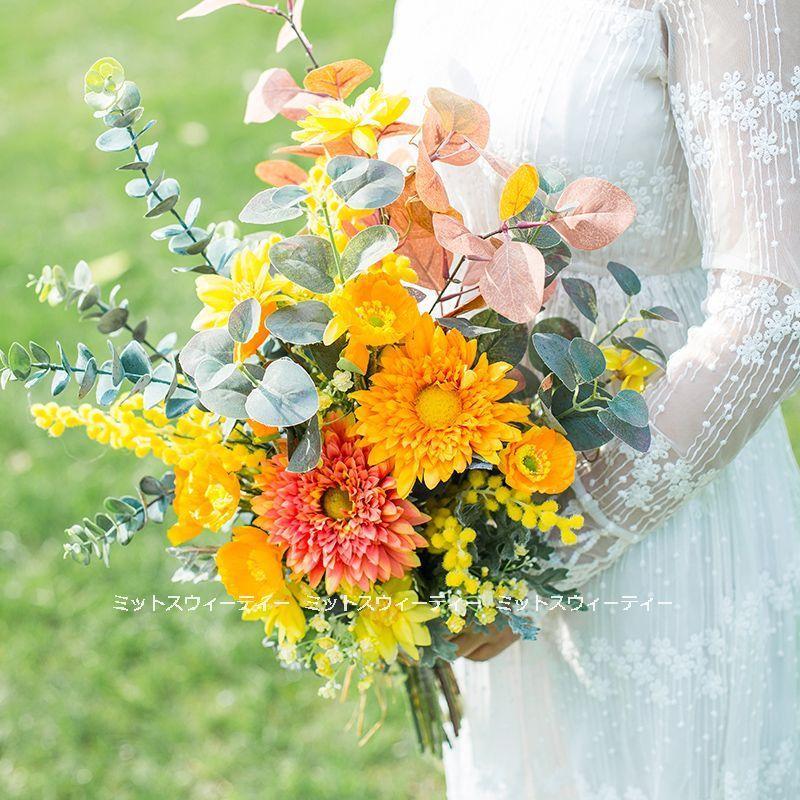 ウエディングブーケ 二次会 菊 結婚式 ウェディングブーケ 花嫁 アレンジメント 披露宴 ウェディング用 造花 ブライダルブーケ 手作り 成人式 卒業式 贈答品 Bk19 ミットスウィーティー 通販 Yahoo ショッピング