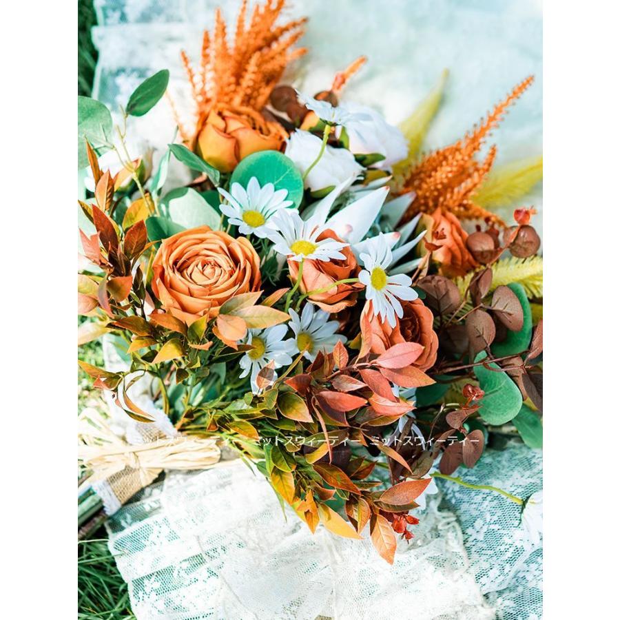 ウエディングブーケ 二次会 結婚式 ウェディングブーケ 花嫁 挙式 披露宴 ウェディング用 造花 ブライダルブーケ 菊 秋に適切 海外挙式 Bk27 ミットスウィーティー 通販 Yahoo ショッピング