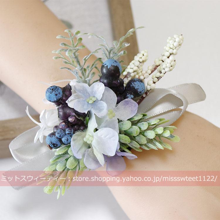 ウェディングブーケオーダー承りますリースブーケブートニア花冠リストブーケ結婚式 6デザイン ブートニア リストブーケ 二次会 結婚式 ウェディング 花嫁
