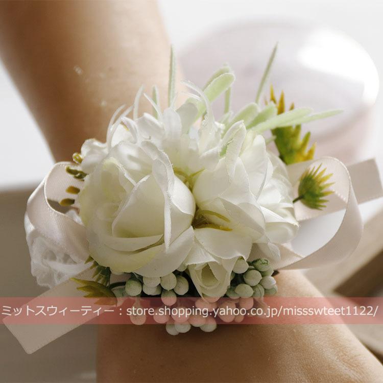【セール】ウェディングブーケ&ブートニア 造花 ホワイト 結婚式 前撮り 二次会 造花】Rental Bouquet : Anemone White 【結婚式 フラワー 造花 ブーケ