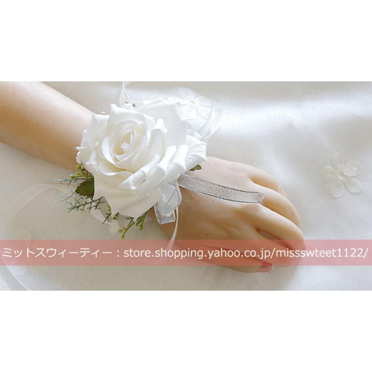 5色 ブートニア リストブーケ 二次会 結婚式 ウェディング 新郎