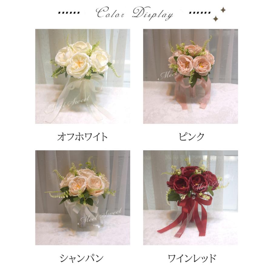 ブーケ ウェディングブーケ ブライダル ウエディングブーケ 花嫁 造花