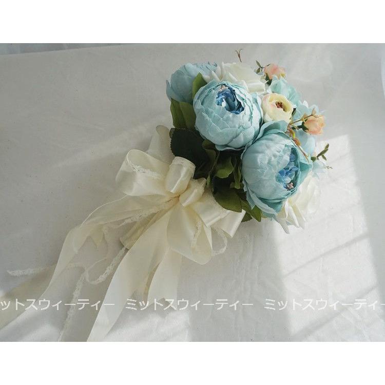 ウエディングブーケ ラウンドブーケ 二次会 結婚式 ウェディングブーケ