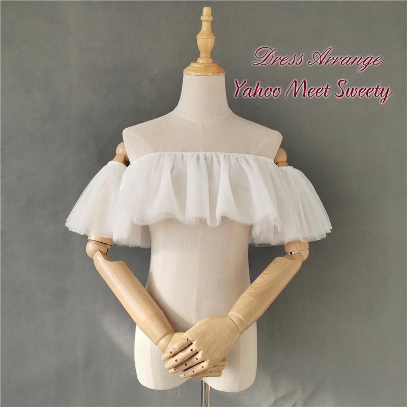 ボレロ 結婚式 ショール ウェディングボレロ チュール 二の腕カバー 付け袖 パーティー 結婚式ボレロ 披露宴 二次会 花嫁 ウェディングドレスアレンジ フリル Bl21 ミットスウィーティー 通販 Yahoo ショッピング