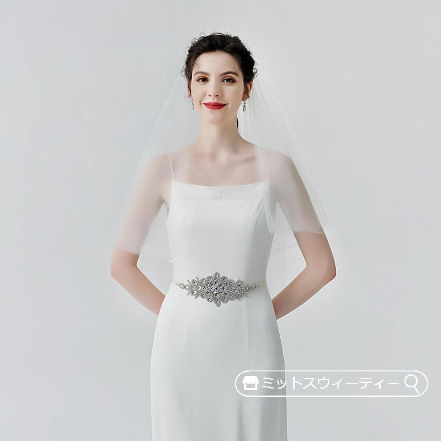サッシュベルト ウェディング サテンリボン サッシュリボン 結婚式